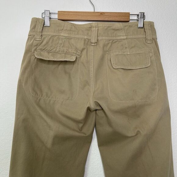 James Perse Pants Sz 27 Straight Tan 33" Cotton Utility Khaki Casual Minimalist - Picture 12 of 13